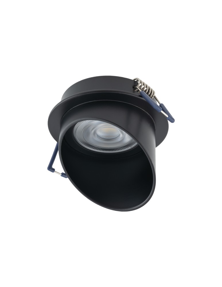 Black flush-mounted lamps - Nowodvorski SOLTA Spot Concealed Max wattage 10W only LED GU10 Black 10491 - product kolory-swiatla.pl 4
