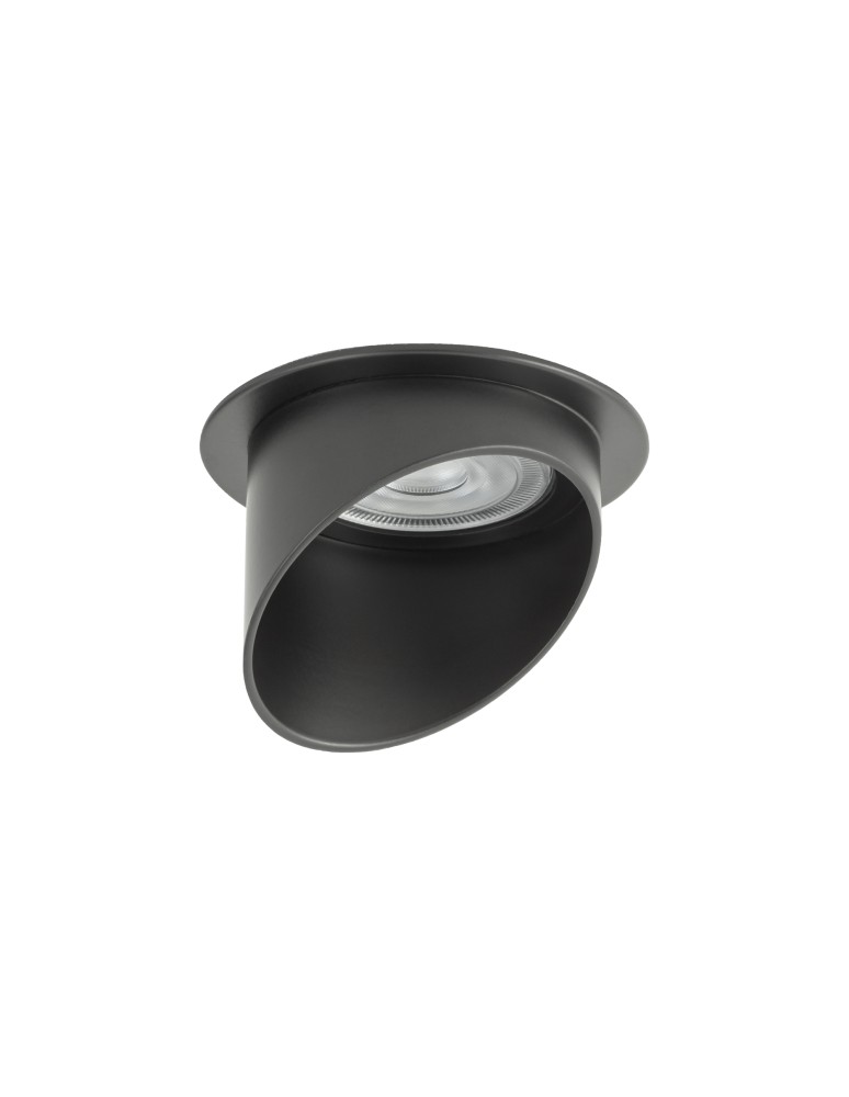 Black flush-mounted lamps - Nowodvorski SOLTA Spot Concealed Max wattage 10W only LED GU10 Black 10491 - product kolory-swiatla.pl 5