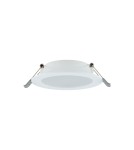 Recessed lamps with round shade - Nowodvorski MYKONOS LED 6W Flush Mounted Spot Max power 6W LED 3000K White 10535 - product 1
