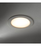 Recessed lamps with round shade - Nowodvorski MYKONOS LED 6W Flush Mounted Spot Max power 6W LED 3000K White 10535 - product 2