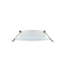 Recessed lamps with round shade - Nowodvorski MYKONOS LED 6W Flush Mounted Spot Max power 6W LED 3000K White 10535 - product 4
