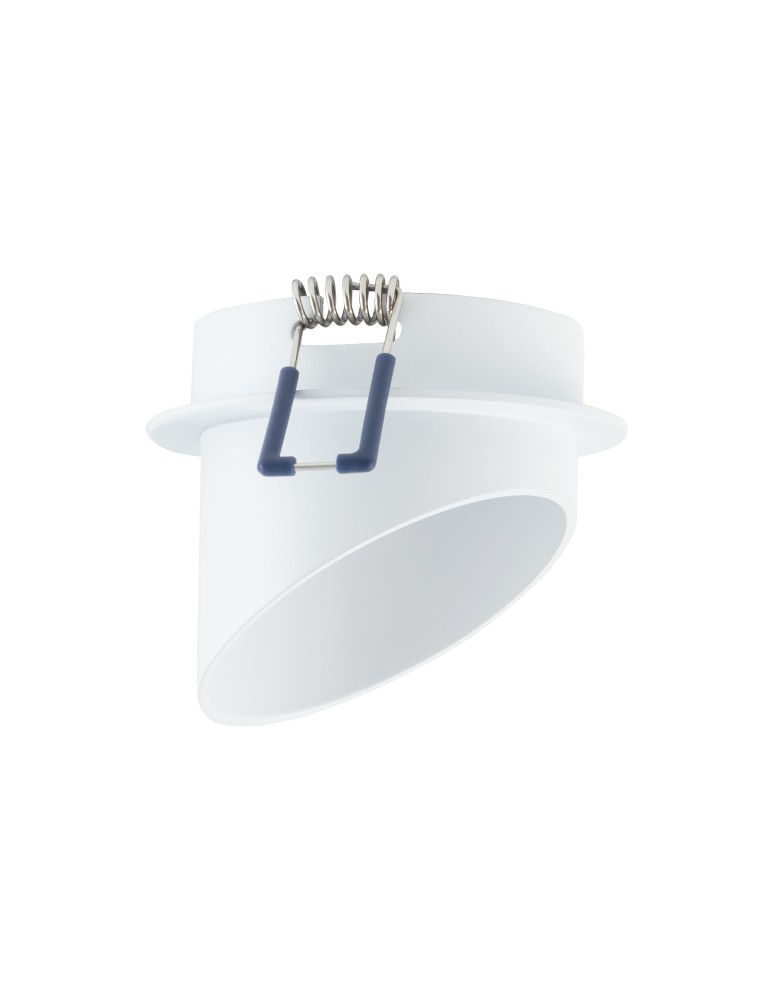 White flush mounted lamps - Nowodvorski SOLTA Spot Concealed Max wattage 10W only LED GU10 White 10492 - product kolory-swiatla.pl 1