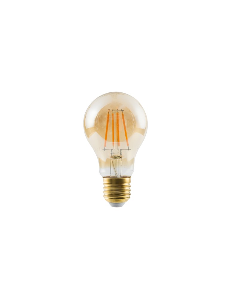 Edison LED E27 230V bulbs - Nowodvorski BULB VINTAGE LED E27, 6W Light source and accessories E27 Max wattage 6W LED 2200K Transparent Amber 10596 - product kolory-swiatla.pl 1