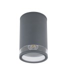 Outdoor ceiling lamps - Nowodvorski ROCK PRO Outdoor Ceiling Plafond Max wattage 25W only LED E27 Graphite 10687 - product 1
