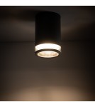 Outdoor ceiling lamps - Nowodvorski ROCK PRO Outdoor Ceiling Plafond Max wattage 25W only LED E27 Graphite 10687 - product 3
