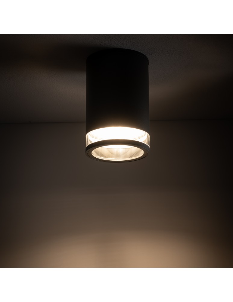 Outdoor ceiling lamps - Nowodvorski ROCK PRO Outdoor Ceiling Plafond Max wattage 25W only LED E27 Graphite 10687 - product kolory-swiatla.pl 3