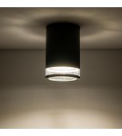Outdoor ceiling lamps - Nowodvorski ROCK PRO Outdoor Ceiling Plafond Max wattage 25W only LED E27 Graphite 10687 - product 4