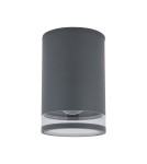 Outdoor ceiling lamps - Nowodvorski ROCK PRO Outdoor Ceiling Plafond Max wattage 25W only LED E27 Graphite 10687 - product 5