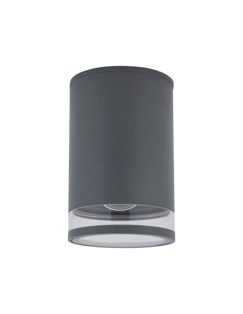 Outdoor ceiling lamps - Nowodvorski ROCK PRO Outdoor Ceiling Plafond Max wattage 25W only LED E27 Graphite 10687 - product kolory-swiatla.pl 5
