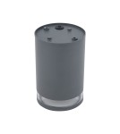 Outdoor ceiling lamps - Nowodvorski ROCK PRO Outdoor Ceiling Plafond Max wattage 25W only LED E27 Graphite 10687 - product 6