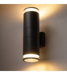 Outdoor wall lamps - Nowodvorski ROCK PRO Outdoor Wall Surface Max wattage 25W only LED E27 Graphite 10688. - product 3