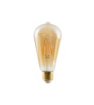 Edison LED E27 230V bulbs - Nowodvorski BULB VINTAGE LED E27, 6W Light sources and accessories E27 Max wattage 6W LED 2200K Transparent Amber 10594 - product 1