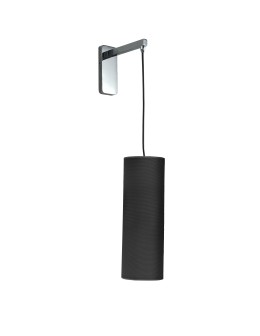 Azzardo ALMERIA BLACK 1xE27 Ścienna Czarny AZ2611