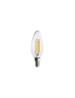 Nowodvorski BULB LED E14, C35, 6W Light source and accessories E14 Max wattage 6W LED 3000K Transparent Amber 10589