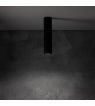 Round ceiling luminaires - Nowodvorski FOURTY S Spot Surface Mounted Max wattage 10W only LED GU10 R35 Black 10735 - product 2