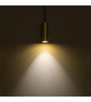 Pendant tube lamps - Nowodvorski FOURTY S Ceiling Pendant Max wattage 10W only LED GU10 R35 Brass 10766 - product 2