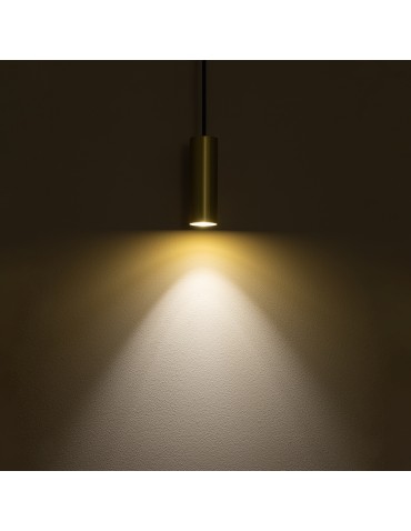 Nowodvorski FOURTY S Ceiling Pendant Max wattage 10W only LED GU10 R35 Brass 10766 - product 2