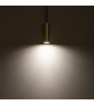 Pendant tube lamps - Nowodvorski FOURTY S Ceiling Pendant Max wattage 10W only LED GU10 R35 Brass 10766 - product 3