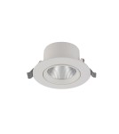 LED flush-mounted lamps - Nowodvorski EGINA LED 10W Flush Mounted Spot Max power 10W LED 3000K White 10551 - product 1