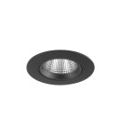 LED flush-mounted lamps - Nowodvorski EGINA LED 10W Flush Mounted Spot Max power 10W LED 3000K Black 10553 - product 2