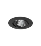 LED flush-mounted lamps - Nowodvorski EGINA LED 10W Flush Mounted Spot Max power 10W LED 3000K Black 10553 - product 3