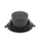 LED flush-mounted lamps - Nowodvorski EGINA LED 10W Flush Mounted Spot Max power 10W LED 3000K Black 10553 - product 4