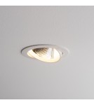 LED flush-mounted lamps - Nowodvorski EGINA LED 15W Spot Flush Mounted Max power 15W LED 3000K White 10555 - product 4