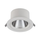 LED flush-mounted lamps - Nowodvorski EGINA LED 15W Spot Flush Mounted Max power 15W LED 4000K White 10556 - product 1