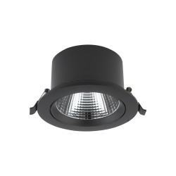 Nowodvorski EGINA LED 15W Spot Podtynkowa Max moc 15W LED 3000K Czarny 10557