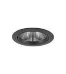 LED flush-mounted lamps - Nowodvorski EGINA LED 15W Spot Flush Mounted Max power 15W LED 3000K Black 10557 - product 2