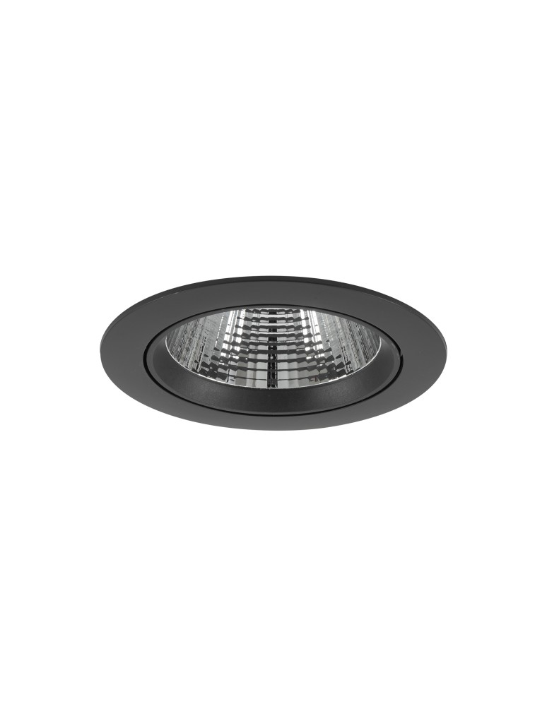 LED flush-mounted lamps - Nowodvorski EGINA LED 15W Spot Flush Mounted Max power 15W LED 3000K Black 10557 - product kolory-swiatla.pl 2