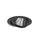 LED flush-mounted lamps - Nowodvorski EGINA LED 15W Spot Flush Mounted Max power 15W LED 3000K Black 10557 - product 3