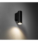 Tube wall lamps - Nowodvorski FOURTY WALL S Wall Wall lamp Max power 10W only LED GU10 R35 Black 10747 - product 2