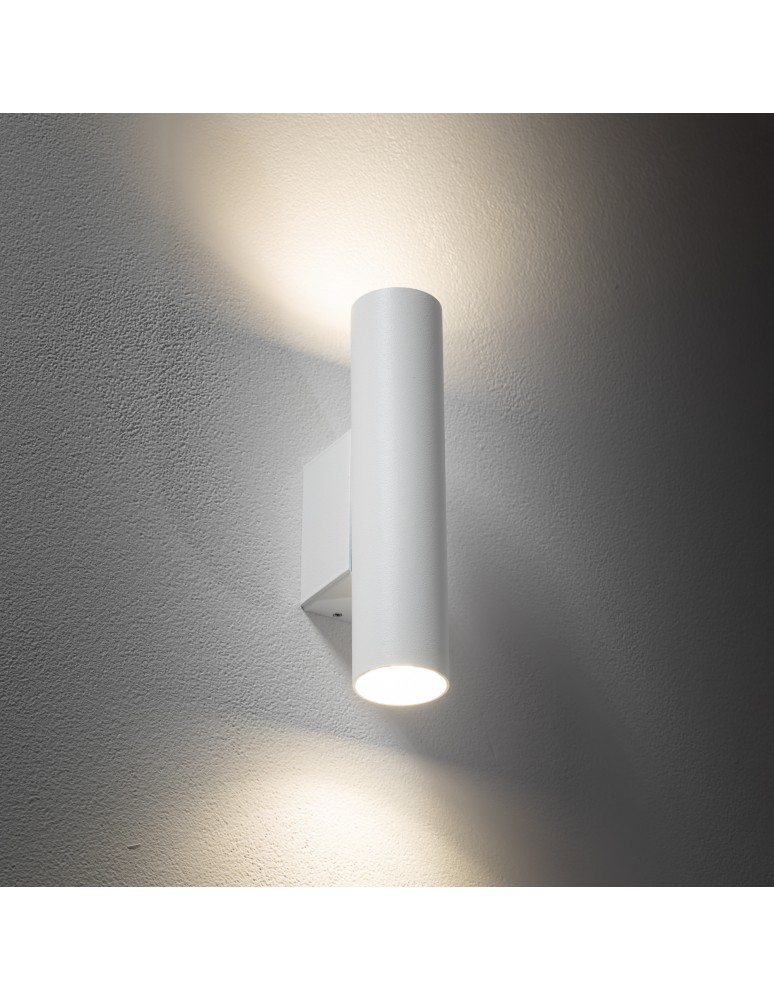 Tube wall lamps - Nowodvorski FOURTY WALL M Wall Wall lamp Max power 10W only LED GU10 R35 White 10752 - product kolory-swiatla.pl 2