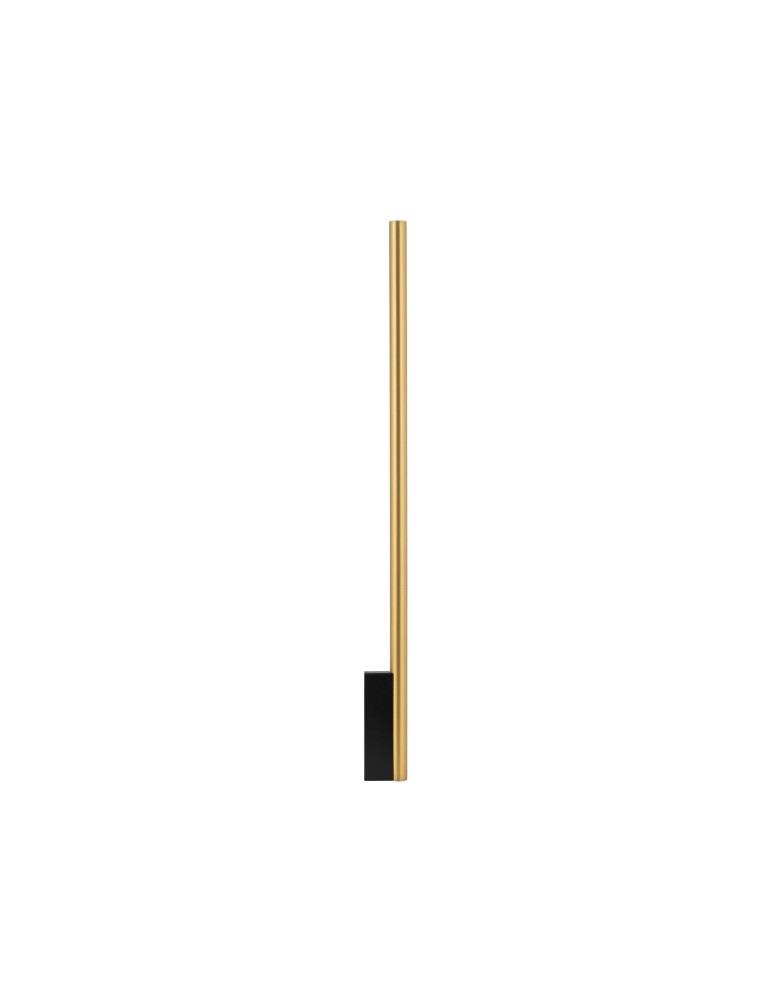 Tube wall lamps - Nowodvorski LASER WALL XL Wall lamp Max power 10W only LED G9 Brass 10828 - product kolory-swiatla.pl 3