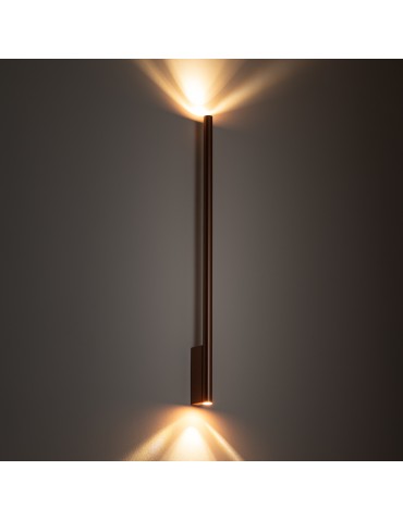 Nowodvorski LASER WALL XL Wall lamp Max power 10W only LED G9 Satin copper 10831 - product 2
