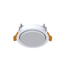 Round flush-mounted lamps - Nowodvorski UNO S Spot Concealed Max wattage 15 W only LED GX53 White 10840 - product 1