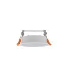 Round flush-mounted lamps - Nowodvorski UNO S Spot Concealed Max wattage 15 W only LED GX53 White 10840 - product 2