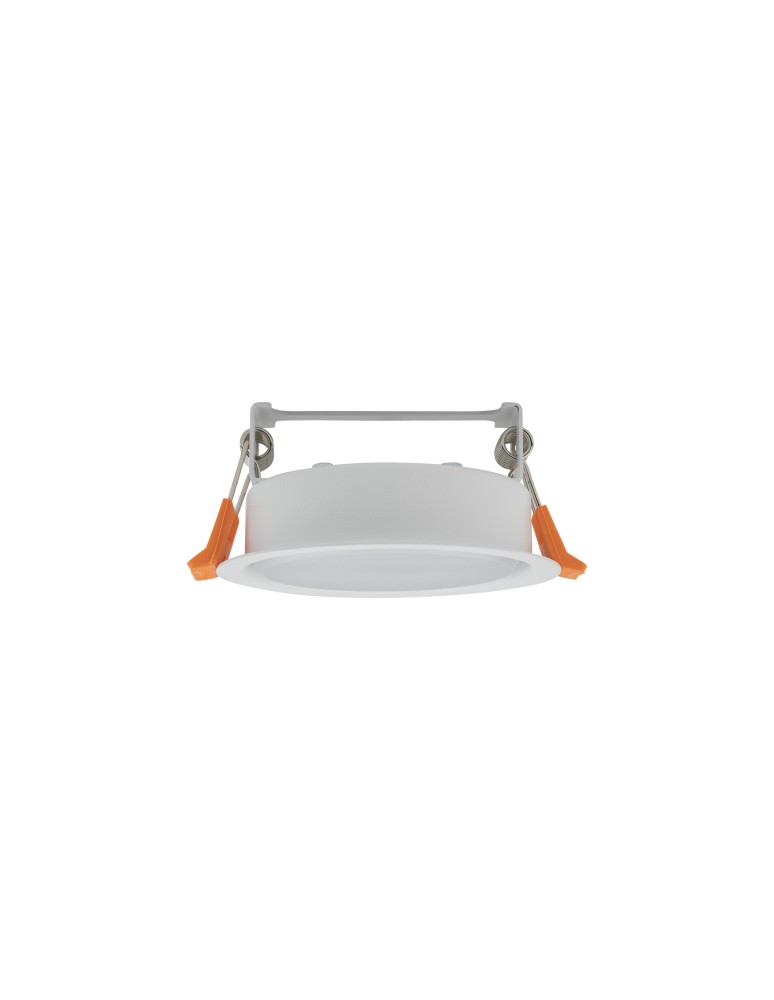 Round flush-mounted lamps - Nowodvorski UNO S Spot Concealed Max wattage 15 W only LED GX53 White 10840 - product kolory-swiatla.pl 2