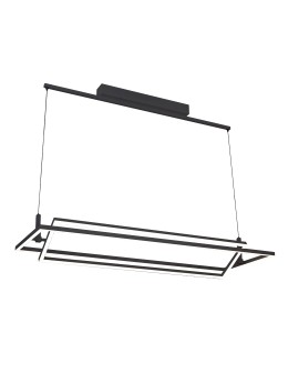 Azzardo VIENA BLACK 1xLED Wisząca Czarny AZ2849