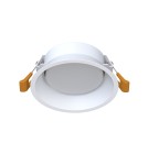Round flush-mounted lamps - Nowodvorski UNO M Spot Concealed Max wattage 15 W only LED GX53 White 10842 - product 1