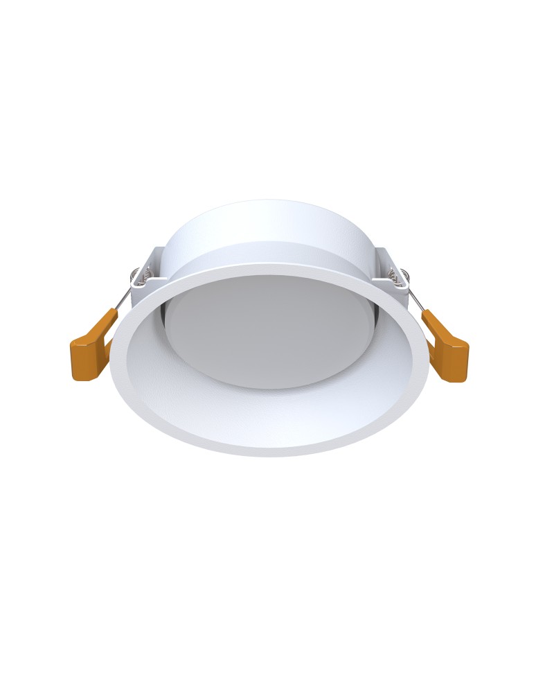 Round flush-mounted lamps - Nowodvorski UNO M Spot Concealed Max wattage 15 W only LED GX53 White 10842 - product kolory-swiatla.pl 1