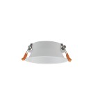 Round flush-mounted lamps - Nowodvorski UNO M Spot Concealed Max wattage 15 W only LED GX53 White 10842 - product 2