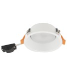 Round flush-mounted lamps - Nowodvorski UNO M Spot Concealed Max wattage 15 W only LED GX53 White 10842 - product 4