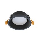 Round flush-mounted lamps - Nowodvorski UNO M Spot Concealed Max wattage 15 W only LED GX53 Black 10843 - product 1