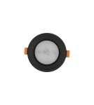 Round flush-mounted lamps - Nowodvorski UNO M Spot Concealed Max wattage 15 W only LED GX53 Black 10843 - product 3