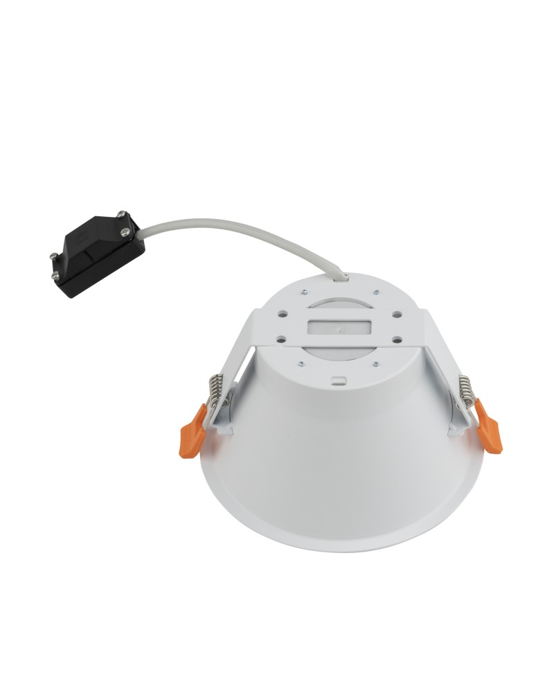 Round flush-mounted lamps - Nowodvorski UNO L Spot Concealed Max wattage 15 W only LED GX53 White 10844 - product kolory-swiatla.pl 4