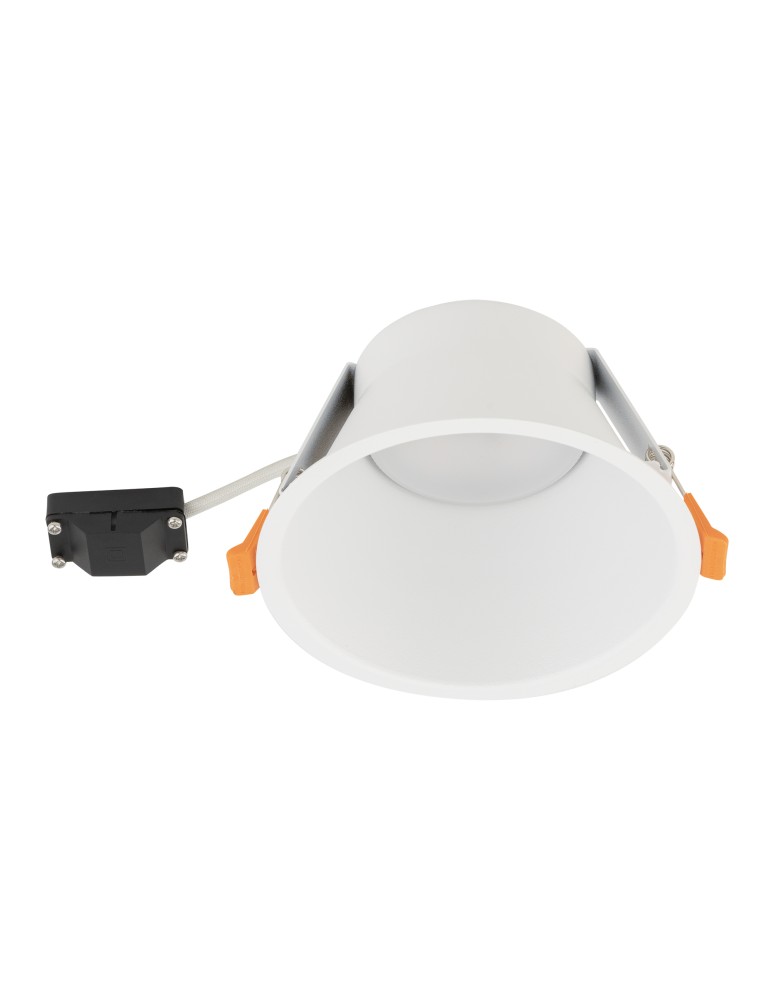 Round flush-mounted lamps - Nowodvorski UNO L Spot Concealed Max wattage 15 W only LED GX53 White 10844 - product kolory-swiatla.pl 5