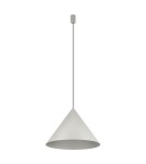 Single pendant lamps - Nowodvorski ZENITH L Pendant Ceiling Max wattage 20W only LED GU10 or GU10 ES111 White 10872 - product 1