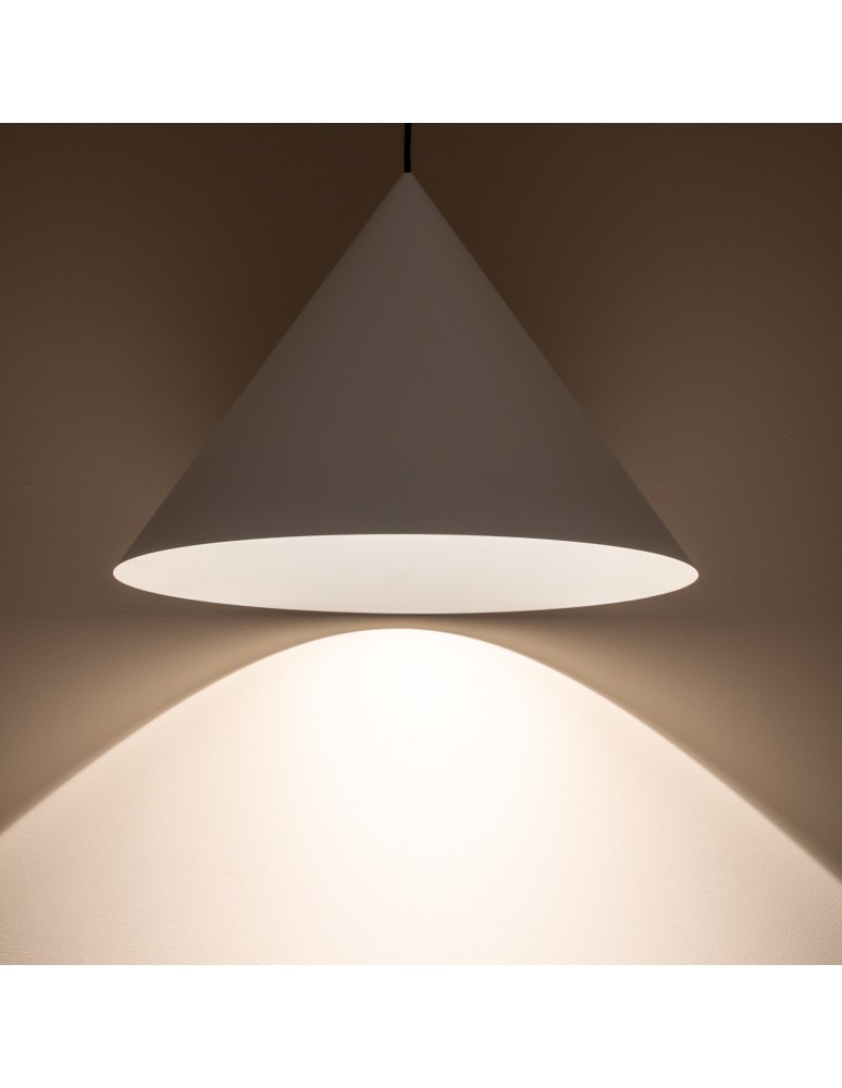 Single pendant lamps - Nowodvorski ZENITH L Pendant Ceiling Max wattage 20W only LED GU10 or GU10 ES111 White 10872 - product kolory-swiatla.pl 2
